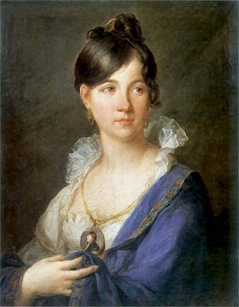 Franciszek Ksawery Lampi Portrait of Maria Magnuszewska nee Borakowska.